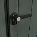 Keter 9’x 7′ Cortina Heavy Duty Plastic Pent Shed – Dark Green