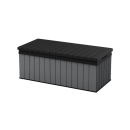Keter Darwin 380L Plastic Storage Box – Grey