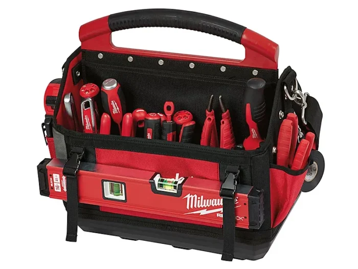 Milwaukee 40cm PACKOUT Tote Tool Bag 31 Pocket Heavy Duty Toolbag 4932464085 - Image 4