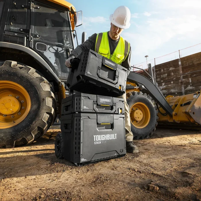 Toughbuilt StackTech 3 piece Rolling Toolbox set - Image 6