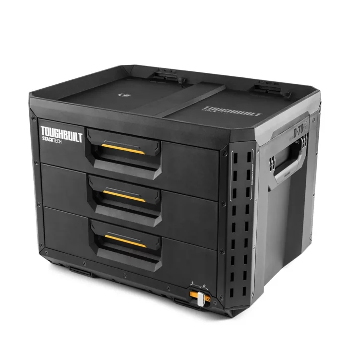 Toughbuilt StackTech Black XL 3-drawer Toolbox - Image 2